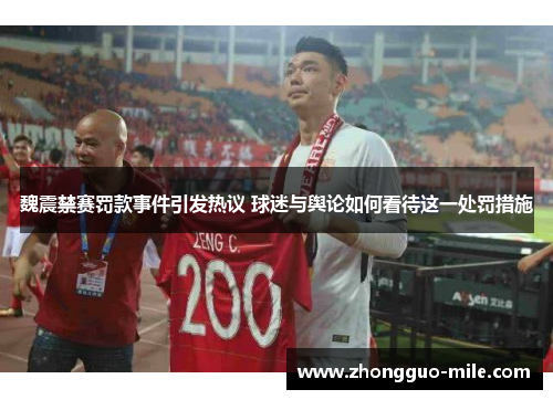 魏震禁赛罚款事件引发热议 球迷与舆论如何看待这一处罚措施